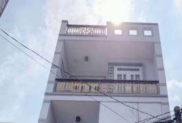 Bán nhà sát mt Nguyễn Thị Búp Q12 xe hơi ngủ nhà 44m2-3tang ,ngay Hiệp Thành City, 4 tỷ 0932030061