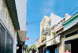 NGAY KÊNH THAM LƯƠNG - GẦN AEON TÂN PHÚ - HẺM 6M THÔNG - 2 TẦNG 60M 0LG NHỈNH 4 TỶ