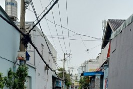 CHỦ CẦN BÁN GẤP HẺM NHỰA 10M, CHỈ NHỈNH 5TỶ ~68M Q.TÂN PHÚ