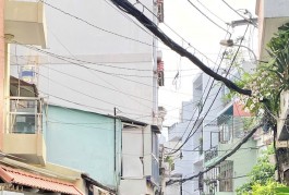 BÁN NHÀ 5 TẦNG, 79M2, HẺM XE HƠI THÔNG , LÝ THƯỜNG KIỆT, TÂN BÌNH