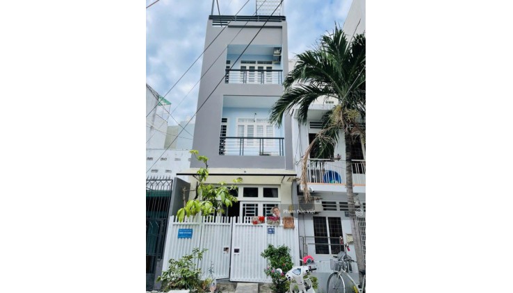 6,8 Tỷ TL Nhà Hẻm 6m Thích Quảng Đức, P5, Phú Nhuận (46,4m2) + 4 tầng BTCT + ST 5PN 4WC