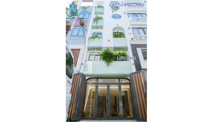 Nhà Phố Lê Đức Thọ, Khu Phân Lô Wiev Bờ Kênh Vàm Thuật Tuyệt Đẹp
