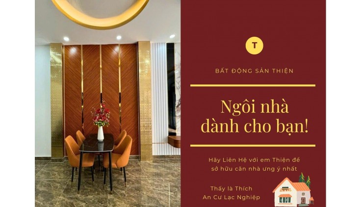 NHÀ BÁN – 4PN 73M2 - HẺM XE HƠI – NHỈNH 3 TỶ - NGUYỄN ẢNH THỦ - QUẬN 12