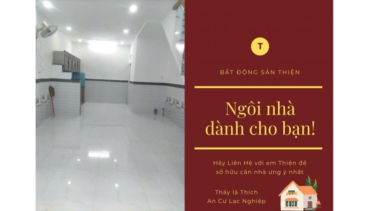 Nhà Mới 2 Tầng ĐẸP - Ở NGAY, Hiệp Thành Quận 12 - Giá Chỉ 2.65 bạc!