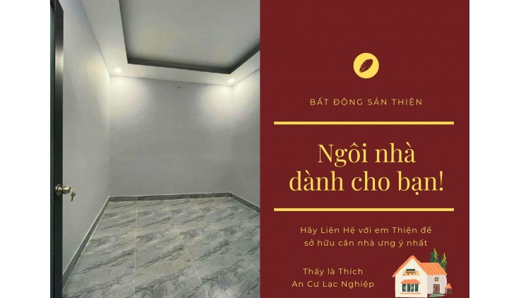 Cần Bán Nhà Mới 60m2, 2 Tầng 3PN, Hiệp Thành Số, Quận 12, Nhỉnh 3 tỷ