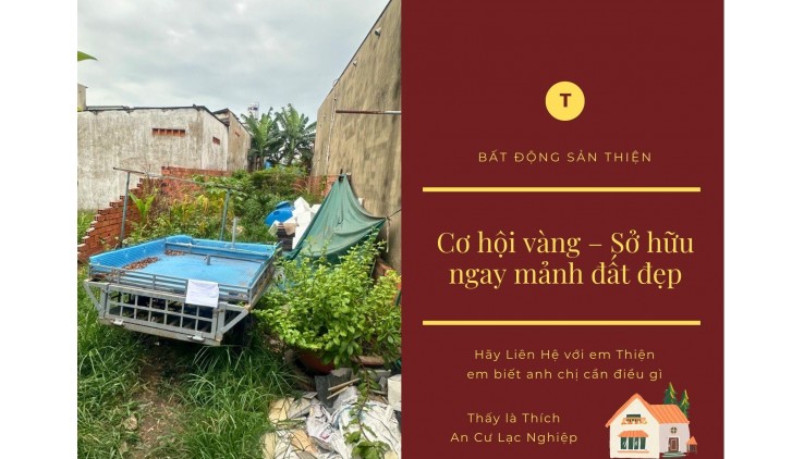 Bán Đất 0 Đồng 116m2 Đất Thổ Nguyễn Ảnh Thủ Hiệp Thành Quận 12