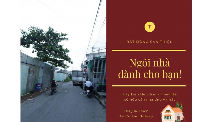 Bán Nhà Hẻm Tải Bải Mươi M2 Chỉ 4.2 bạc Trung Mỹ Tây Quận 12