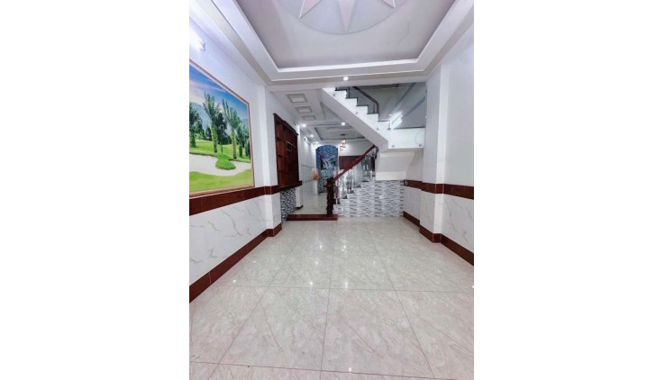 Bán nhà hẻm 621 Nguyễn Ảnh Thủ Q12 65m2-3tang xe hơi ngủ nhà , liền kề Hiệp Thành City - 5 tỷ nhỉnh 0932030061