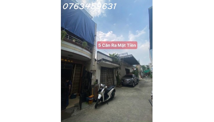 NTK-25.2-366
LÊN SÓNG CHỐT SỚM – PHAN ANH-TÂN PHÚ - xe con VÀO NHÀ - 5 CĂN RA MẶT TIỀN  - 3 TẦNG ĐÚC - 4x16 VUÔNG ĐÉT 