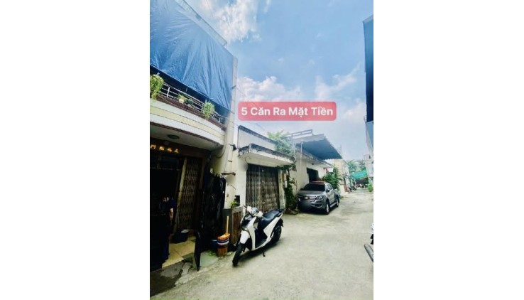 NGAY NGÃ 4 XÃ - GIÁP Q11 - Q6 - HXH TRÁNH - CACH MT 5 CĂN - 3 TẦNG 64M 6.1 TỶ
