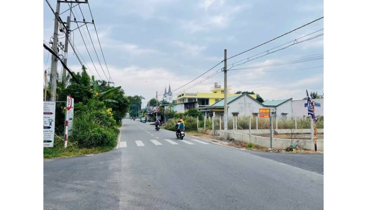 bán lô đất góc 2 mặt tiền trần tử bình ngay chợ việt kiều củ chi