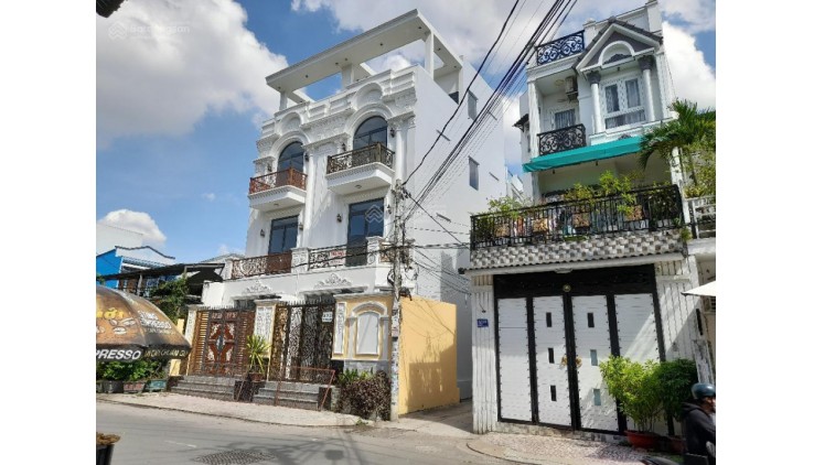Nhà mặt phố P15-Q8 - 130m2 ngang 10m, 10 phòng ngủ - vị trí lô góc sầm uất, kinh doanh đỉnh cao