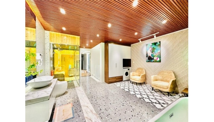 Nhà Mới 5 Tầng ( 5x16m), Phạm Văn Chiêu ngay chợ Thạch Đà, Sát Mặt Tiền