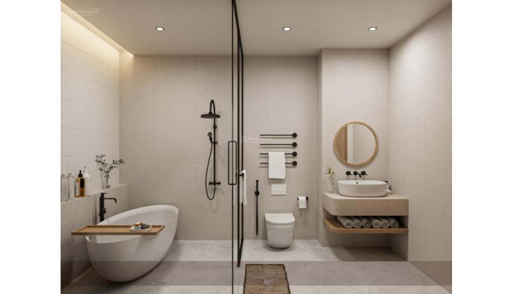 Nhà mới đẹp, HXH trệt lửng 3 lầu sân thượng P.VIP của Q.T.P giá chỉ 6 tỉxx
