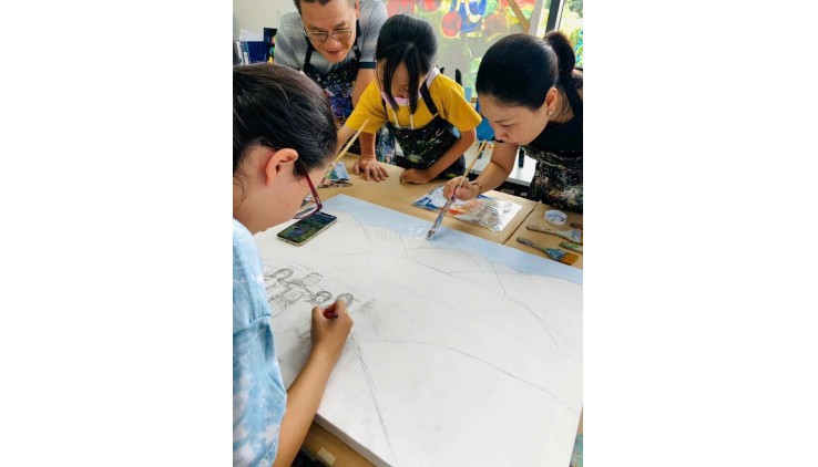 Quận 7, Sang nhượng thương hiệu Trung tâm dạy vẽ cho người lớn và trẻ em tại Quận 7, Liên hệ: Linh 0705121984