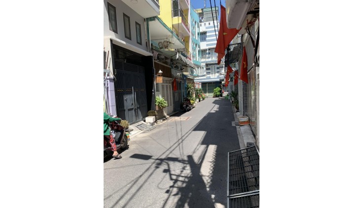 **Bán nhà phường 3 Tân Bình**, HXH Nguyễn Bặc; 4x12; nhà đẹp ở ngay