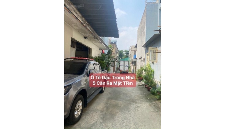 HXH vào nhà Q.Tân Phú 5 căn ra mặt tiền 3T 4x16m2 vuông đét chỉ 6 tỷx