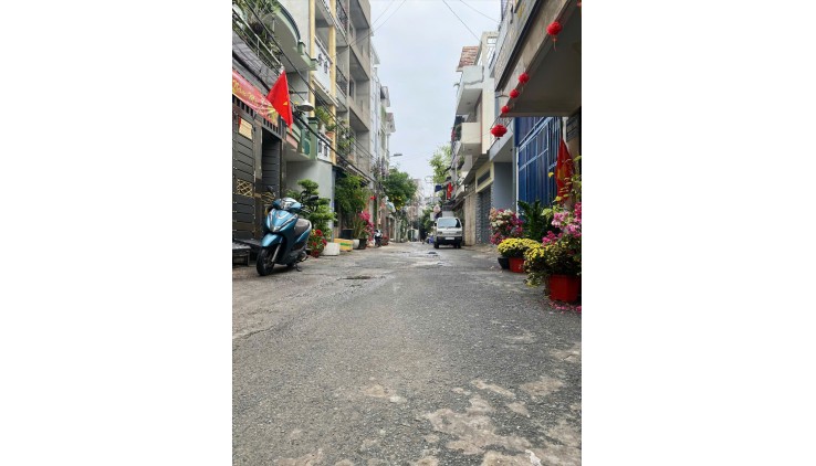 NHÀ GẦN LŨY BÁN BÍCH QUẬN TÂN PHÚ, 56M2, HẺM XE HƠI 8M, NHỈNH 6 TỶ