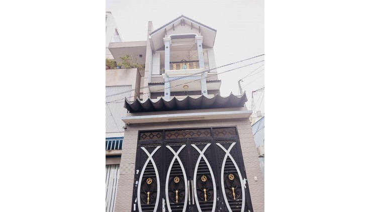 NHÀ ĐẸP GẦN LŨY BÁN BỊCH, TÂN PHÚ 72m2, 3 TẦNG HẺM ÔTÔ TRÁNH, NHỈNH 7 TỶ