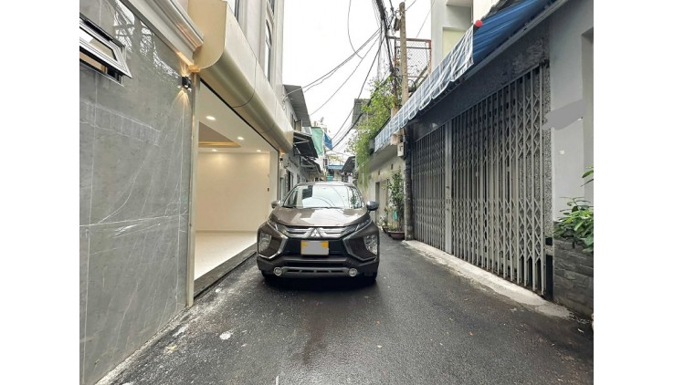 Bán nhà HXH Nguyễn Văn Đậu, P11, Bình Thạnh, 52m2, 4 tầng, ngang 4.9m, mới coong