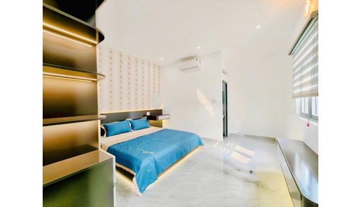 SIÊU PHẨM MỚI 100%, FULL NỘI THẤT, HẺM XE HƠI, THÔNG 5 TẦNG BTCT, DIỆN TÍCH 60M2, CHỈ 6.65 TỶ. LÔ GÓC 2 MẶT HẺM KHÔNG LỘ GIỚI KHÔNG QUY HOẠCH