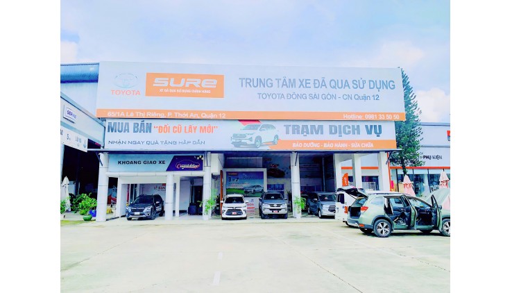 Cho thuê Nhà Mặt Tiền 65-65/1A Lê Thị Riêng, Phường Thới An, Quận 12. DT: 4.410m2