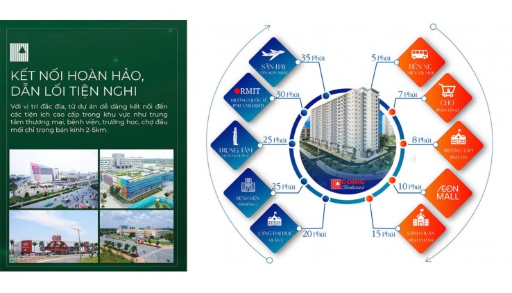 Căn hộ Conic Boulevard Bình Chánh, giá chỉ 37 tr/m², CK tới 15%. CDT 0917688586