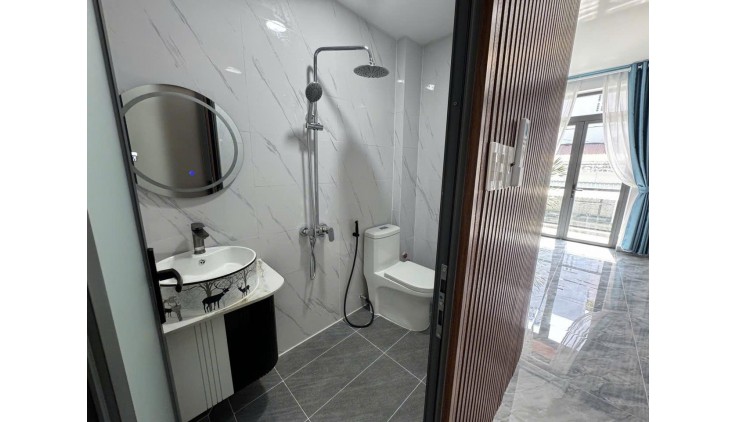 HẺM THÔNG XE TẢI- PHƯỜNG 12 - GÒ VẤP - NHÀ MỚI -  59M2- 6 TỈ
