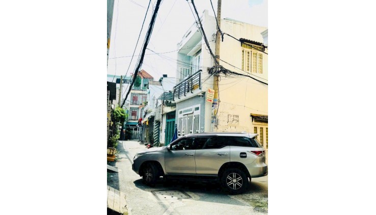 Hẻm xe hơi thông - Phường 12- Gò vấp - 46m2 - 2 tầng- lô góc  - chỉ nhỉnh 4 tỷ