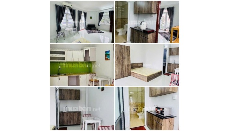 Cho thuê CHDV và căn hộ 1 PN, có ban công, thoáng mát, FULL nội thất tại Huỳnh Tấn Phát, Q7