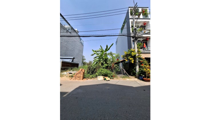 Lô đất 64M2 hẻm xe tải thông, Ngang 4, Đào Tông Nguyên khu nhà cao tầng đồng bộ, Chỉ 5.3tỷ.