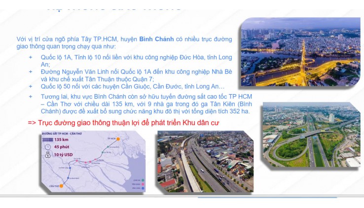 Đất QH Xây Cao Tầng Tân Túc Bình Chánh 9110m2 Chỉ 189 Tỷ TL