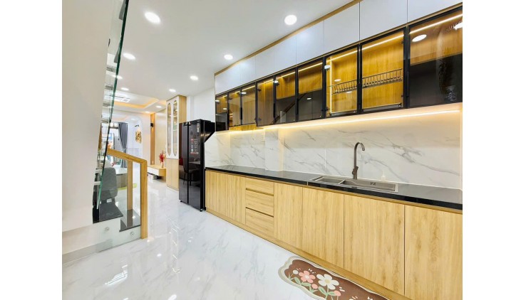 BÁN NHÀ MỚI - CHÍNH CHỦ - HIẾM XE HƠI NGỦ NHÀ - PHAN VĂN TRỊ P11 - 72M2 - BÌNH THẠNH - 3PN LỚN - FULL NỘI THẤT - BÁN 7.15 TỶ