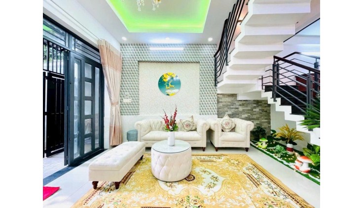 BÁN NHÀ GÒ VẤP, 60M2, NGANG HIẾM 5M, 3 TẦNG, 3VPHÚT QUA LOTTEMART.