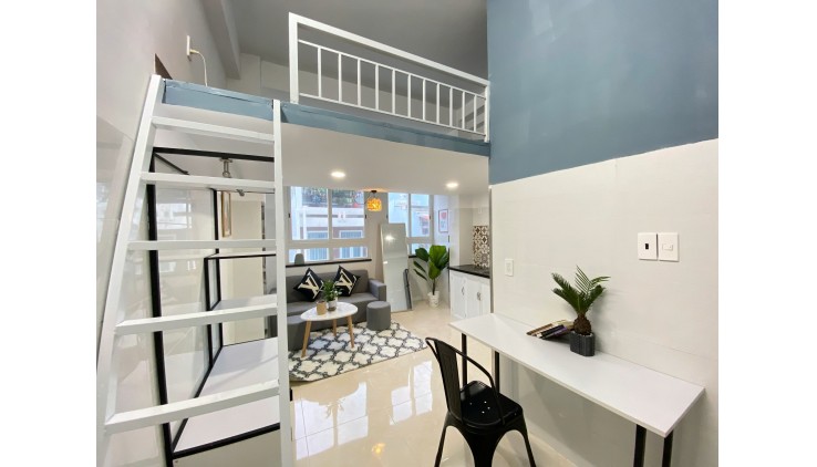 Căn hộ Duplex 30m2 full nội thất có thang máy Phó Đức Chính giá 5tr