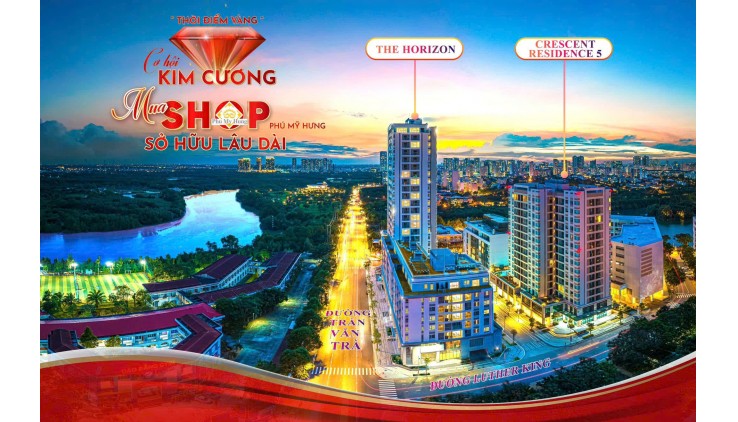 Shophouse Crescent Residence Phú Mỹ Hưng