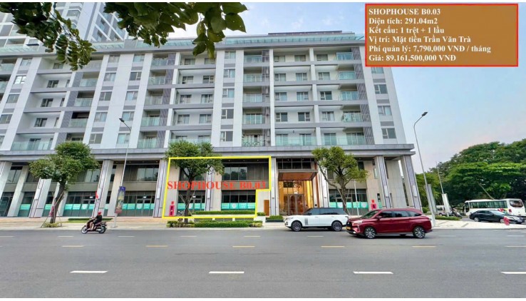 BÁN SHOPHOUSE CĂN GÓC 2 MẶT TIỀN VÀNG TẠI DỰ ÁN THE HORIZON HỒ BÁN NGUYỆT PHÚ MỸ HƯNG