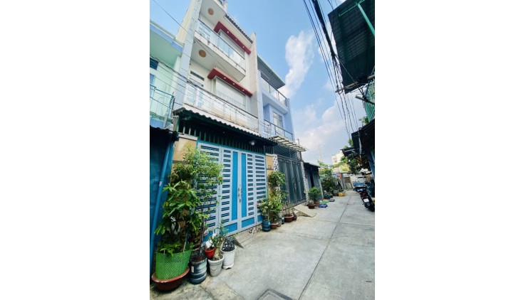 *Bán gấp nhà 1 sẹc Miếu Gò Xoài Lê Văn Quới hẻm xe hơi 48m2,2 Tầng Nhỉnh 4 tỷ