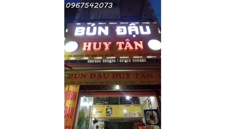 Chính chủ cần sang nhượng quán tại 395 Cây Trâm, P8, Quận Gò Vấp, TP Hồ Chí Minh