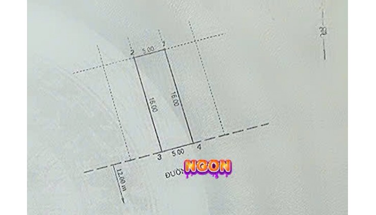 ĐẤT MẶT TIỀN ĐƯỜNG 12M 80M2 (5X16) CHỈ 4.5 TỶ - KHU DÂN CƯ SẦM UẤT QUẬN 8 - KINH DOANH ĐỈNH