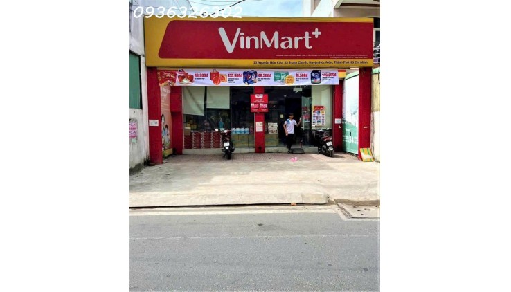 Nhà Mặt Tiền Nguyễn Hữu Cầu Trung Chánh Hóc Môn 190m2 Ngang 7.4m