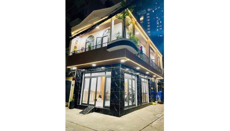 Bán nhà  Lô góc Cách Mạng Tháng Tám - Hòa Hưng - Q10, 5.4x10.5m, 2T-3PN, 12.5 tỷ