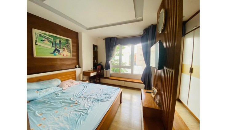 HẺM XE TẢI THÔNG - FULL NỘI THẤT - NGANG HIẾM 5M - P16 GÒ VẤP - 4 TẦNG - CHỈ NHỈN 8TỈ