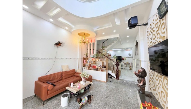 BÁN NHÀ 4 TẦNG BTCT– 60m2- SÁT MẶT TIỀN KÊNH TÂN HÓA–NHỈNH 6 TỶ