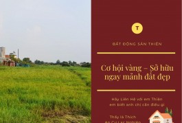 Đất Đẹp Kinh Doanh 2 Mặt Tiền 1.723m2 Lê Thị Hà Tân Xuân Hóc Môn