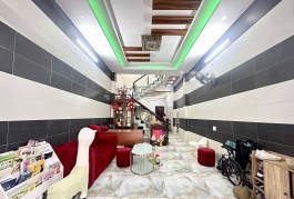 Bán nhà mặt tiền kinh doanh Kênh 19.5B, Tây Thạnh, Tân Phú, 100m2, 3 tầng