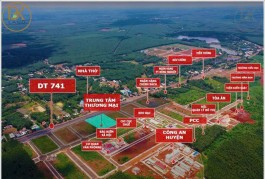 Bán lỗ lô đất 250m2 có 100 thổ cư, giá 280tr, cách trung tâm HC 400m. đường 10m