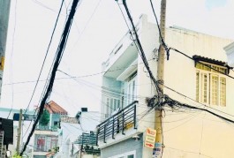 Hẻm xe hơi thông - Phường 12- Gò vấp - 46m2 - 2 tầng- lô góc  - chỉ nhỉnh 4 tỷ