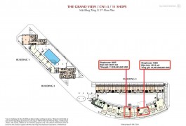 Bán shophouse Grand View, Nguyễn Đức Cảnh, Tân Phong, Q7, TP.HCM, 11,3 tỷ, 103m2