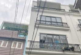 6.9 tỷ- bán nhà hẻm 220 Hoàng Hoa Thám- chợ Cây Quéo- 5 tầng- 4.5mx10m- 5PN